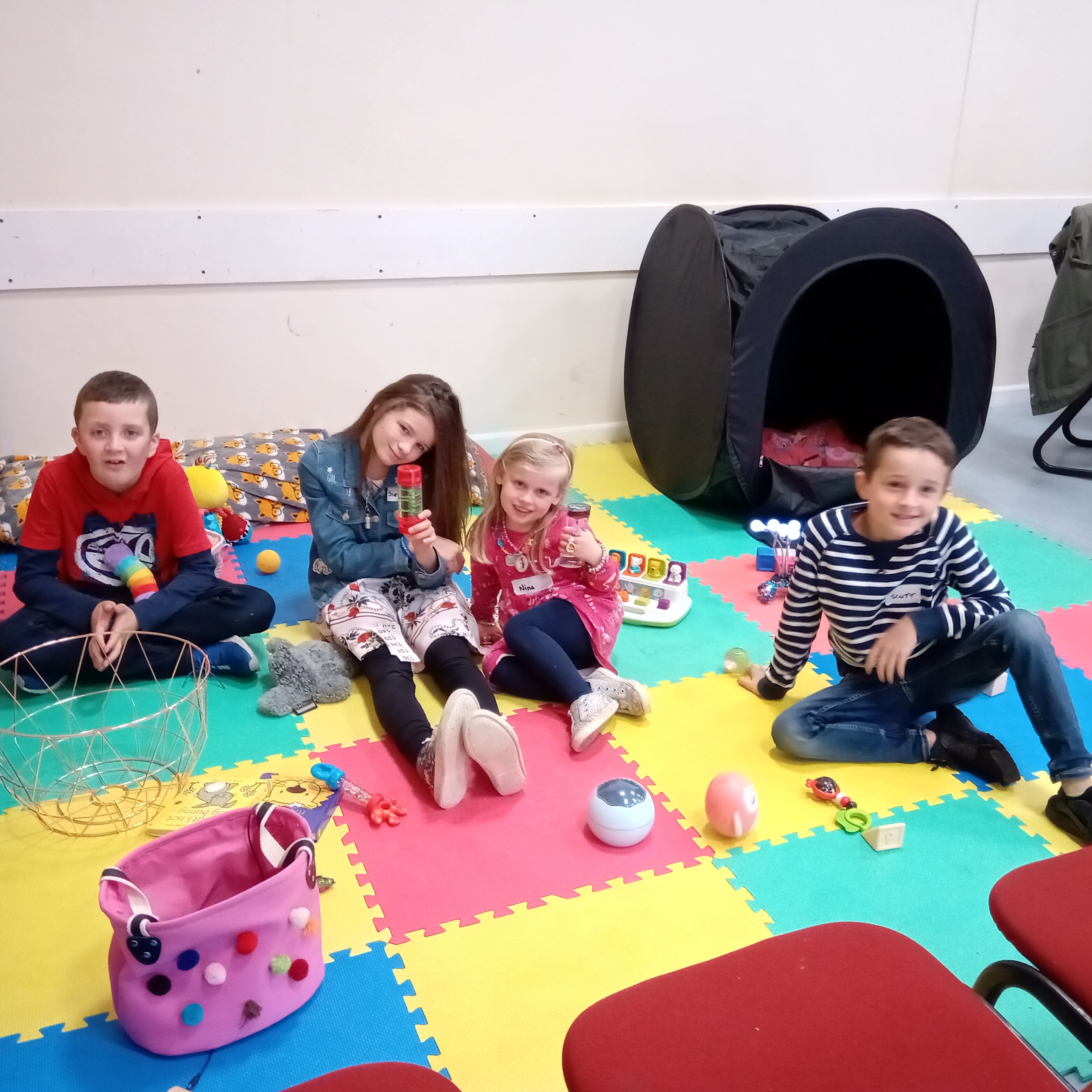 Dedicated play area at out Edinburgh Event - Sept 2019 Dedicated play area at out Edinburgh Event - Sept 2019